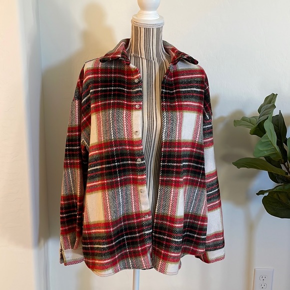 Cider Tops - Cider Plaid Shacket